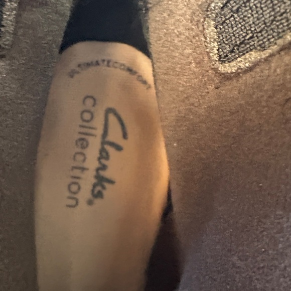 Clarks Black Ankle Booties - Picture 2 of 6